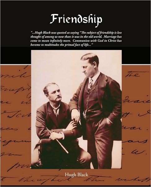 Cover for Hugh B. Black · Friendship (Pocketbok) (2008)