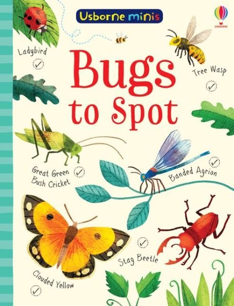 Bugs to Spot - Usborne Minis - Kirsteen Robson - Livros - Usborne Publishing Ltd - 9781474952170 - 4 de abril de 2019
