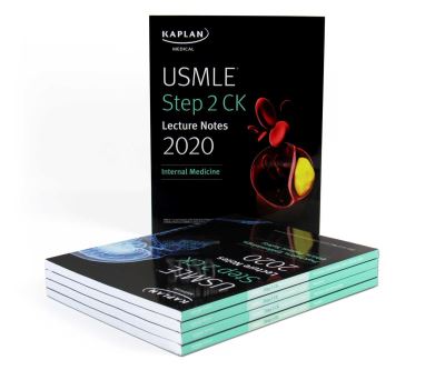 Cover for Kaplan Medical · USMLE Step 2 CK Lecture Notes 2020: 5-book set (Paperback Book) (2019)