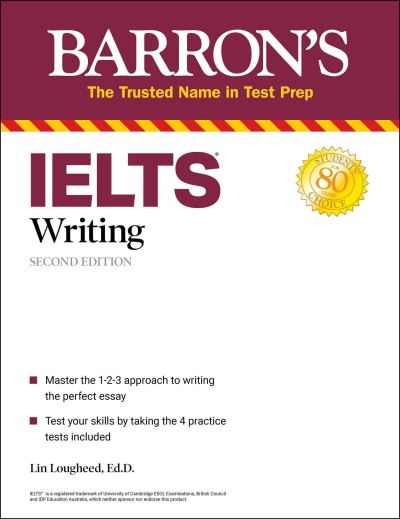 IELTS Writing - Barron's Test Prep - Lin Lougheed - Livros - Kaplan Publishing - 9781506268170 - 3 de novembro de 2020