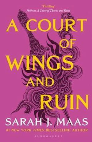 Cover for Sarah J. Maas · A Court of Wings and Ruin: The third book in the GLOBALLY BESTSELLING, SENSATIONAL series - A Court of Thorns and Roses (Pocketbok) (2020)