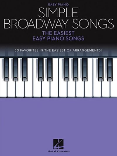 Cover for Hal Leonard Publishing Corporation · Simple Broadway Songs (Pocketbok) (2019)