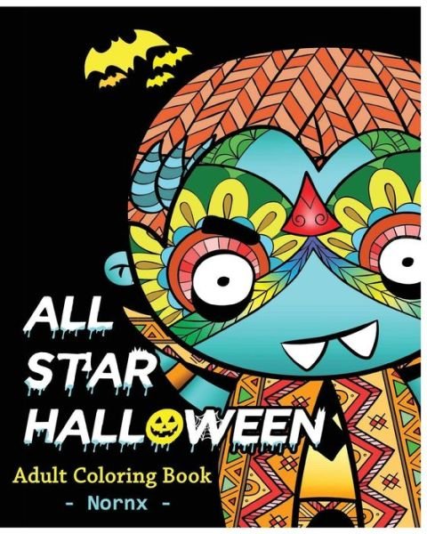 Cover for Nornx Coloring Book · All Star Halloween Coloring Book for Adult (Paperback Book) (2016)