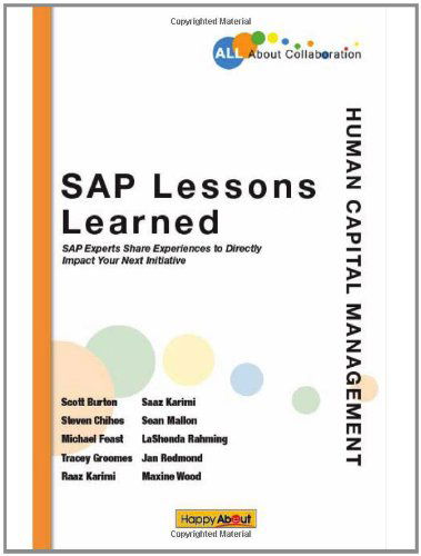 Cover for LaShonda Rahming · SAP Lessons Learned--Human Capital Management: SAP Experts Share Experiences to Directly Impact Your Next Initiative (Paperback Book) (2012)