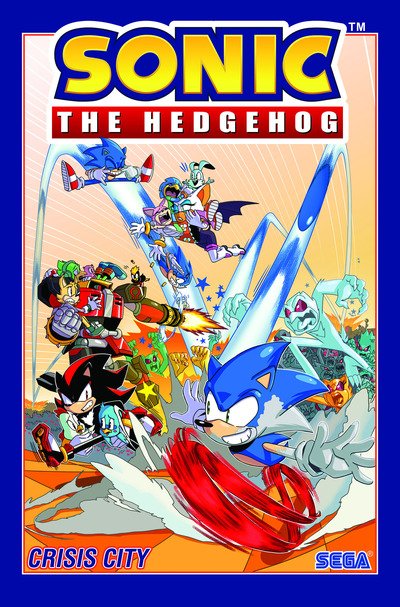 Cover for Ian Flynn · Sonic The Hedgehog, Volume 5: Crisis City (Paperback Book) (2020)