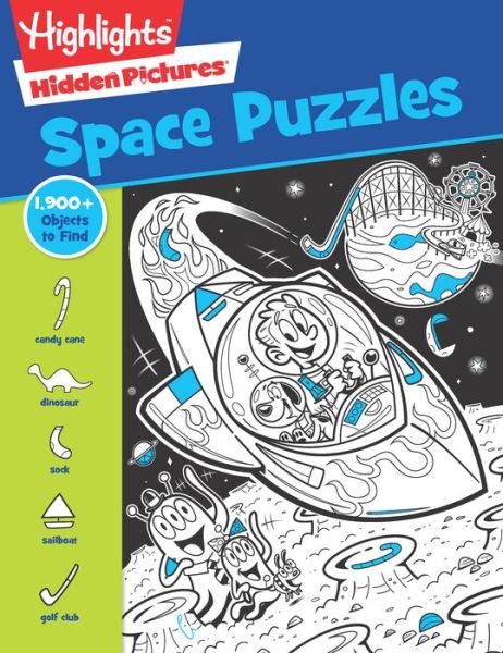 Cover for Highlights™ · Space Puzzles - Hidden Pictures® (Paperback Book) (2020)