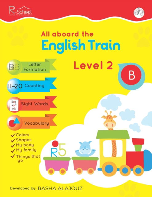 Cover for Rasha Alajouz CL · All Aboard The English Train (Paperback Book) (2019)