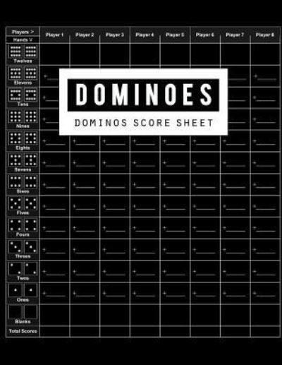 Cover for Bg Publishing · Dominoes Score Sheet (Pocketbok) (2018)