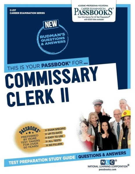 Cover for National Learning Corporation · Commissary Clerk II (Paperback Bog) (2018)