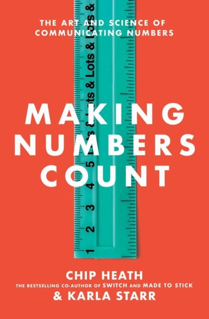 Making Numbers Count: The Art and Science of Communicating Numbers - Chip Heath - Books - Avid Reader Press / Simon & Schuster - 9781982187170 - January 11, 2022