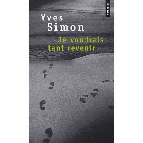 Cover for Yves Simon · Je voudrais tant revenir (Taschenbuch) (2008)