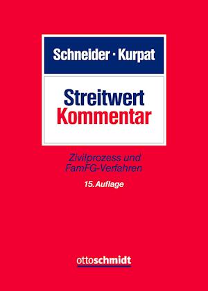 Cover for Egon Schneider · Streitwert-Kommentar (Gebundenes Buch) (2021)