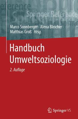 Cover for Marco Sonnberger · Handbuch Umweltsoziologie (Book) (2024)