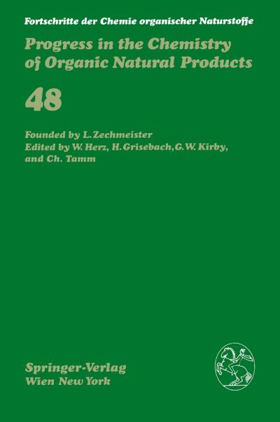 Cover for P Crews · Fortschritte der Chemie organischer Naturstoffe / Progress in the Chemistry of Organic Natural Products - Fortschritte der Chemie organischer Naturstoffe   Progress in the Chemistry of Organic Natural Products (Paperback Book) [Softcover reprint of the original 1st ed. 1985 edition] (2012)