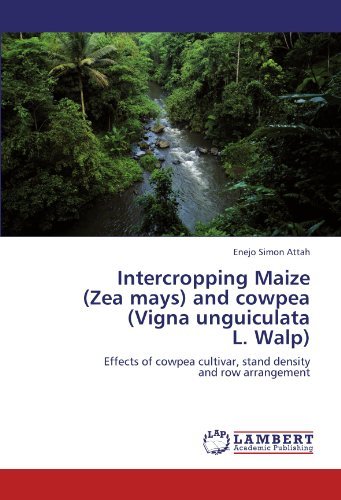 Cover for Enejo Simon Attah · Intercropping Maize (Zea Mays) and Cowpea (Vigna Unguiculata L. Walp): Effects of Cowpea Cultivar, Stand Density and Row Arrangement (Pocketbok) (2011)