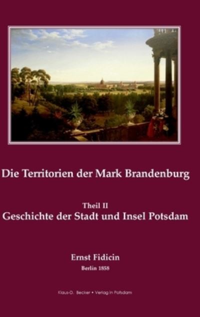 Cover for Ernst Fidicin · Territorien der Mark Brandenburg (Hardcover Book) (2015)