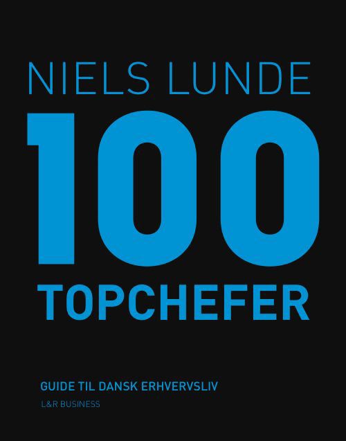 Cover for Niels Lunde · 100 topchefer (Bound Book) [1st edition] (2011)