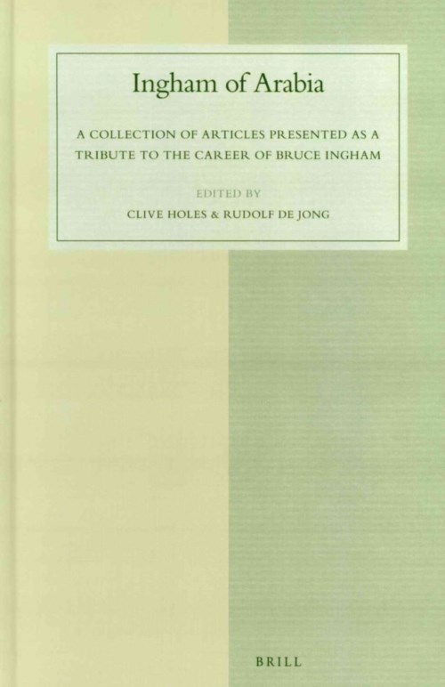 Cover for Clive Holes · Ingham of Arabia (Studies in Semitic Languages and Linguistics) (Hardcover Book) (2013)