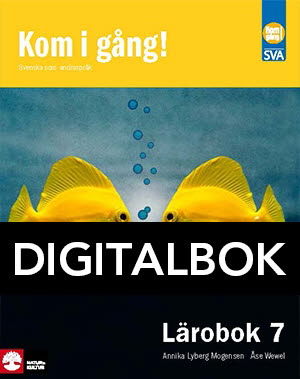 Kom i gång!: Kom i gång! 7 Lärobok Digital - Åse Wewel - Inne - Natur & Kultur Läromedel - 9789127425170 - 30 września 2011