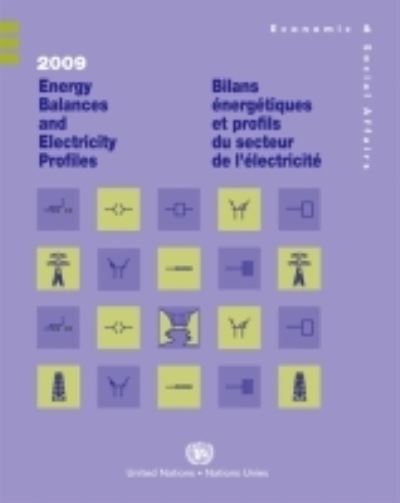 Cover for United Nations: Department of Economic and Social Affairs: Statistics Division · 2009 energy balances and electricity profiles (Paperback Book) (2013)