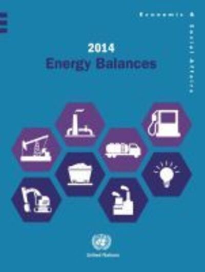 Cover for United Nations: Department of Economic and Social Affairs: Statistics Division · 2014 energy balances (Paperback Book) (2017)