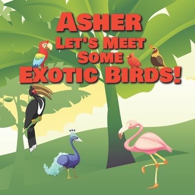 Cover for Chilkibo Publishing · Asher Let's Meet Some Exotic Birds! (Paperback Bog) (2020)