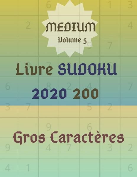 Cover for Jeuxkateny Publishing · Livre Sudoku (Paperback Book) (2020)