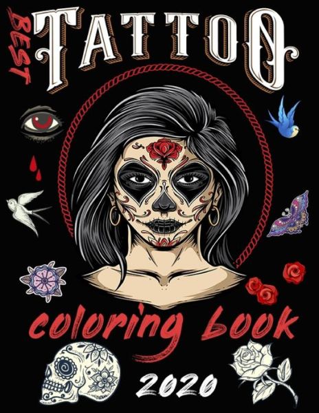 Cover for Tattoo Coloring · Best Tattoo Coloring Book 2020 (Paperback Book) (2020)