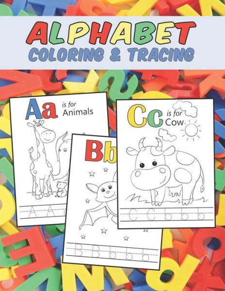 Cover for Homeschooling Press · Alphabet Coloring &amp; Tracing (Paperback Book) (2020)