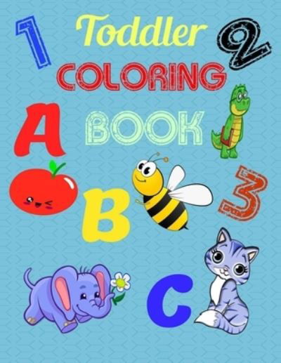 Cover for Med Books Co · ABC Toddler Coloring Book (Paperback Bog) (2020)