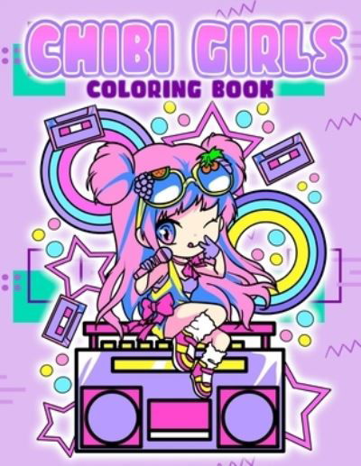 Cover for Sugar Kai · Chibi Girls Coloring Book (Paperback Book) (2021)