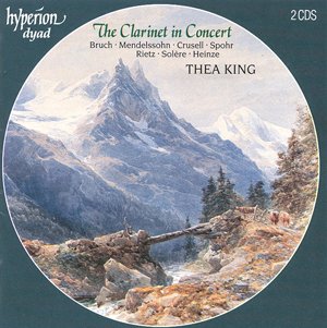 The Clarinet in Concert - Thea King - Muziek - HYPERION - 0034571120171 - 10 maart 1997