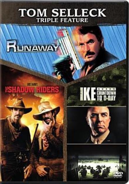 Cover for DVD · Ike: Countdown to D-day / Runaway (1984) / Shadow Riders, the - Set (DVD) (2017)