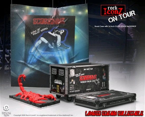 Scorpions Road Case On Tour Collectible - Knucklebonz - Merchandise - KNUCKLE BONZ - 0655646625171 - May 1, 2021