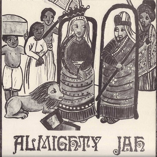 Cover for Alpha &amp; Omega Meets Dub Judah · Almighty Jah (LP) (2023)