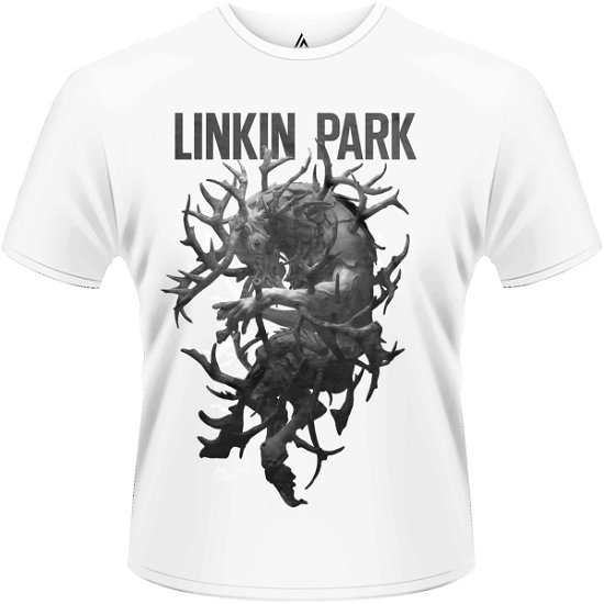 Cover for Linkin Park · Antlers White (T-shirt) [size M] (2014)