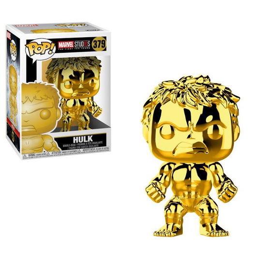 Cover for Funko Pop! Marvel: · Marvel Studio's 10th Anniversary - Hulk (Chrome) (MERCH) (2018)