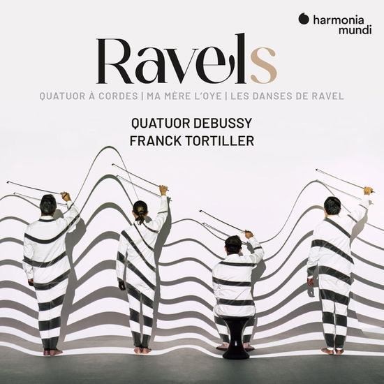Cover for Quatuor Debussy &amp; Franck Tortiller · Ravel (s): Quatuor À Cordes, Ma Mère L'Oye, Les Danses De Ravel (CD) (2025)