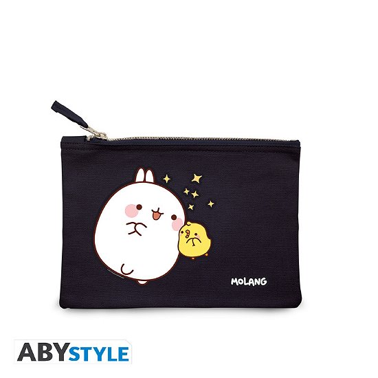 MOLANG - Cosmetic Case - Molang - Blue - Diverses Gepäck - Merchandise - ABYstyle - 3665361072171 - February 7, 2019