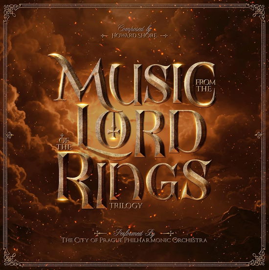 Cover for City Of Prague Philharmonic Orchestra · The Music From Lord Of The Rings (LP) (2024)