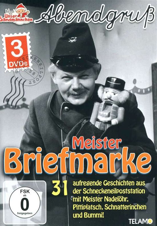 Cover for UNSER SANDMÄNNCHEN-ABENDGRUß · Meister Briefmarke (DVD) (2019)
