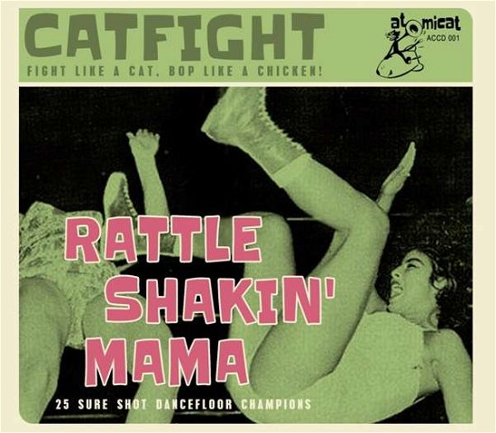 Cover for Rattle Shakin' Mama: 25 Sure Shot Dancefloor / Var · Rattle Shakin' Mama: 25 Sure Shot Dancefloor Champions (CD) (2018)