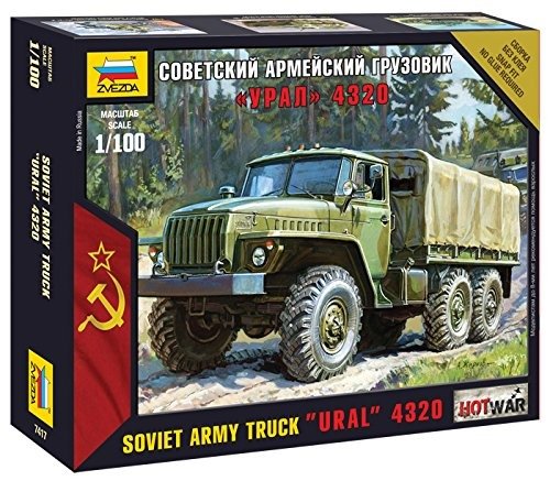 Cover for Zvezda · 1:100 Ural Truck (Legetøj)