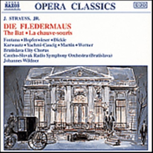 Cover for Fontana / Hopferwieser / Dickie/+ · STRAUSS Jr.,J.: Die Fledermaus (CD) (1993)