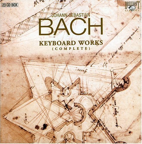 Cover for Bach Johann Sebastian · Keyboard Works - Complete (CD) [Box set] (2004)