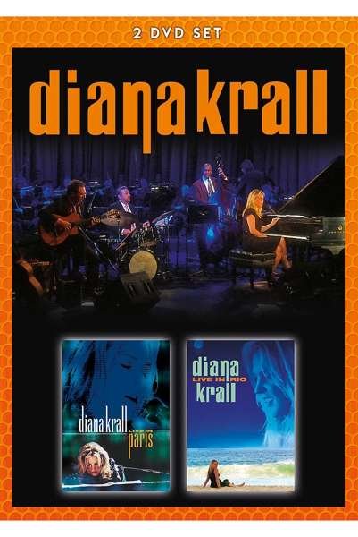 Cover for Diana Krall · Live In Paris &amp; Live In Rio (DVD) (2018)