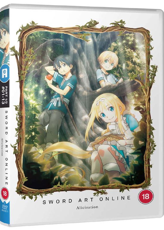 Cover for Sword Art Online Alicization Part 1  Standard · Sword Art Online - Alicization Part 1 (DVD) (2020)