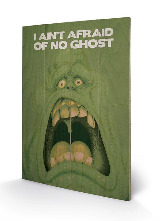 Cover for Ghostbusters · GHOSTBUSTERS - Impression sur Bois 40X59 - Slimer (MERCH) (2019)