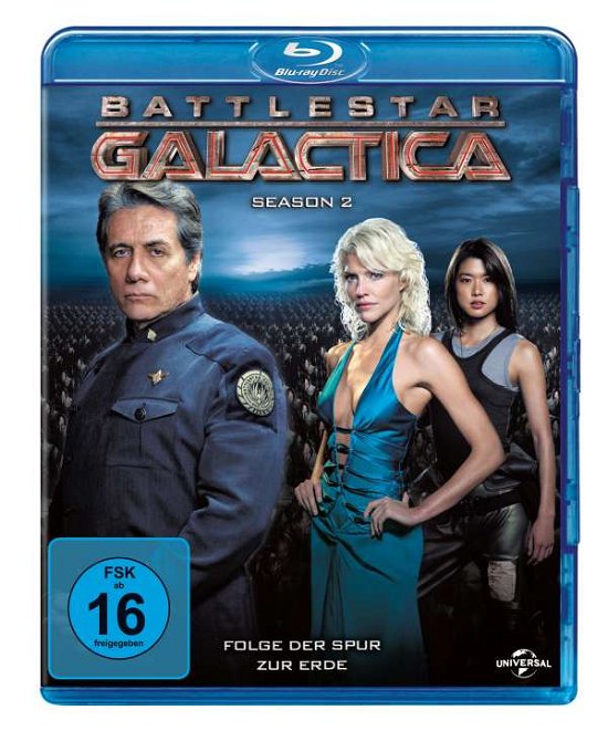 Cover for Edward James Olmos,mary Mcdonnell,jamie Bamber · Battlestar Galactica-season 2 (Blu-ray) (2012)