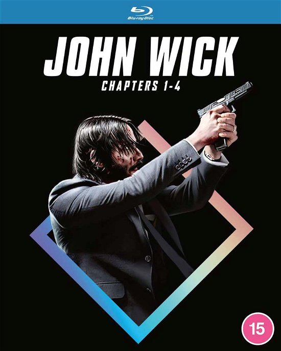 Chad Stahelski · John Wick 1-4 Boxset (Blu-ray) (2023)